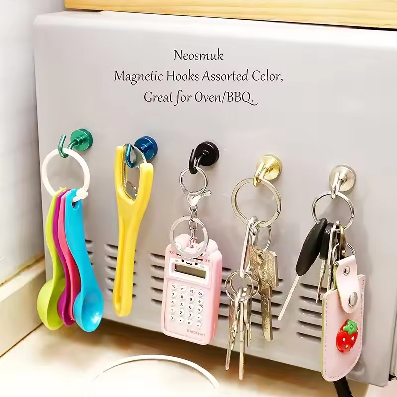Home Cooking Delivery - Ganchos magnéticos fuertes con imán resistente