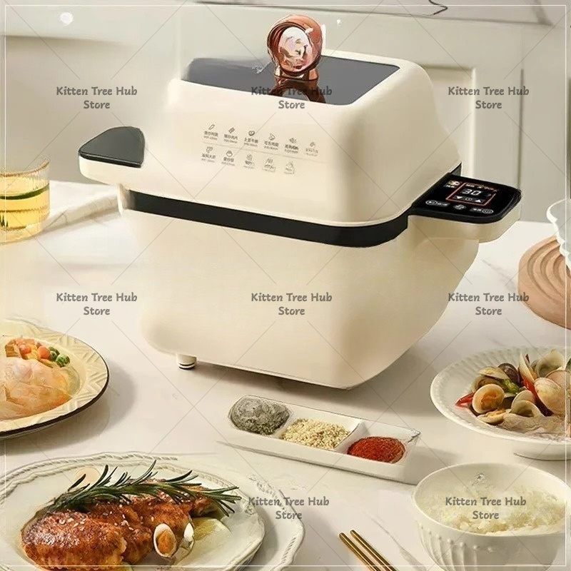 Home Cooking Fried Rice - Robot de Cocina Automático, Olla Inteligente
