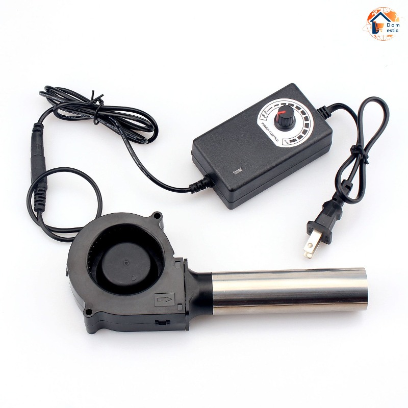 Uk Home Cooking - Ventilador de barbacoa de 220V, motor