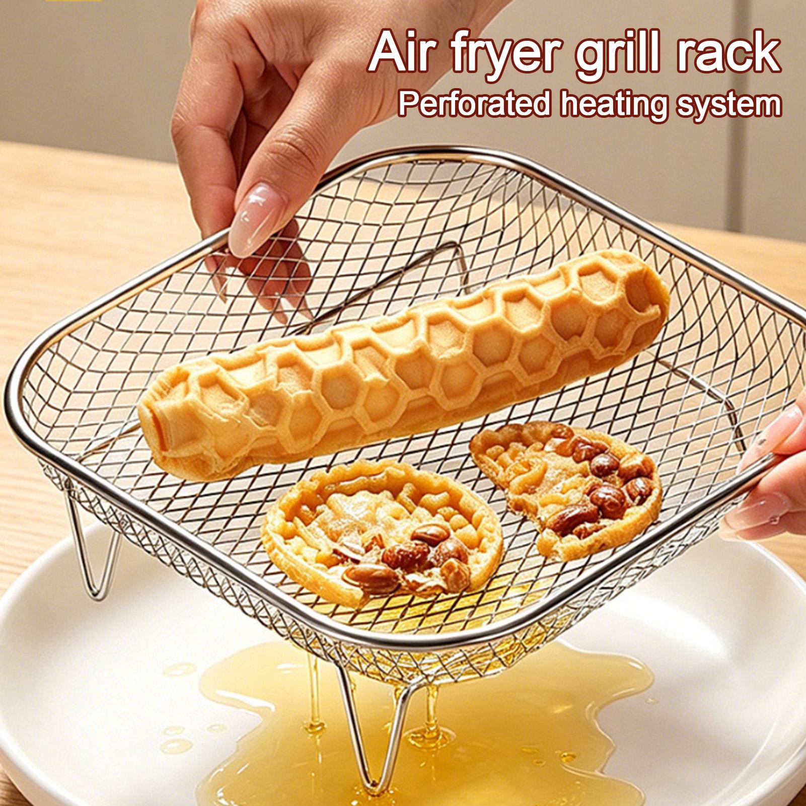 Home Cooking Services - Rejilla de acero inoxidable apilable para