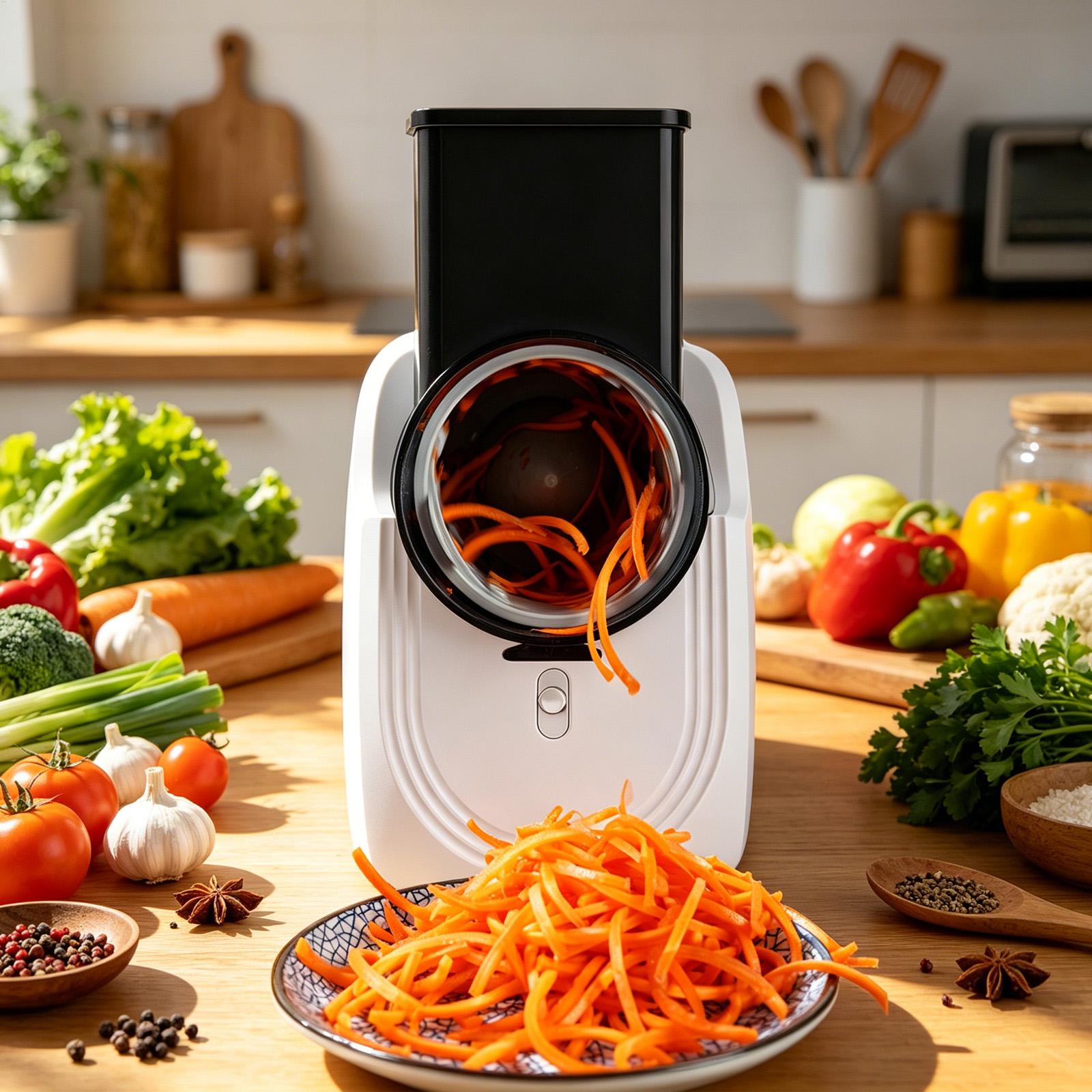 Rallador de Queso Eléctrico, R - Home Cooking Meal reseña y precio