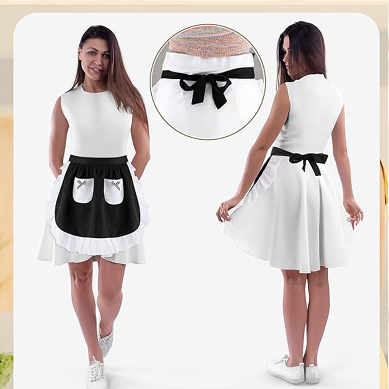 Delantal Corto Elegante de Enc - Home Cooking Services reseña y precio