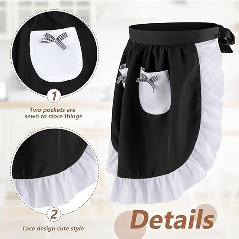 Delantal Corto Elegante de Enc - Home Cooking Services reseña y precio