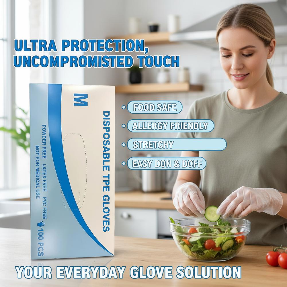 Juego de 100 Guantes Desechabl - Home Cooking Oil Disposal reseña y precio