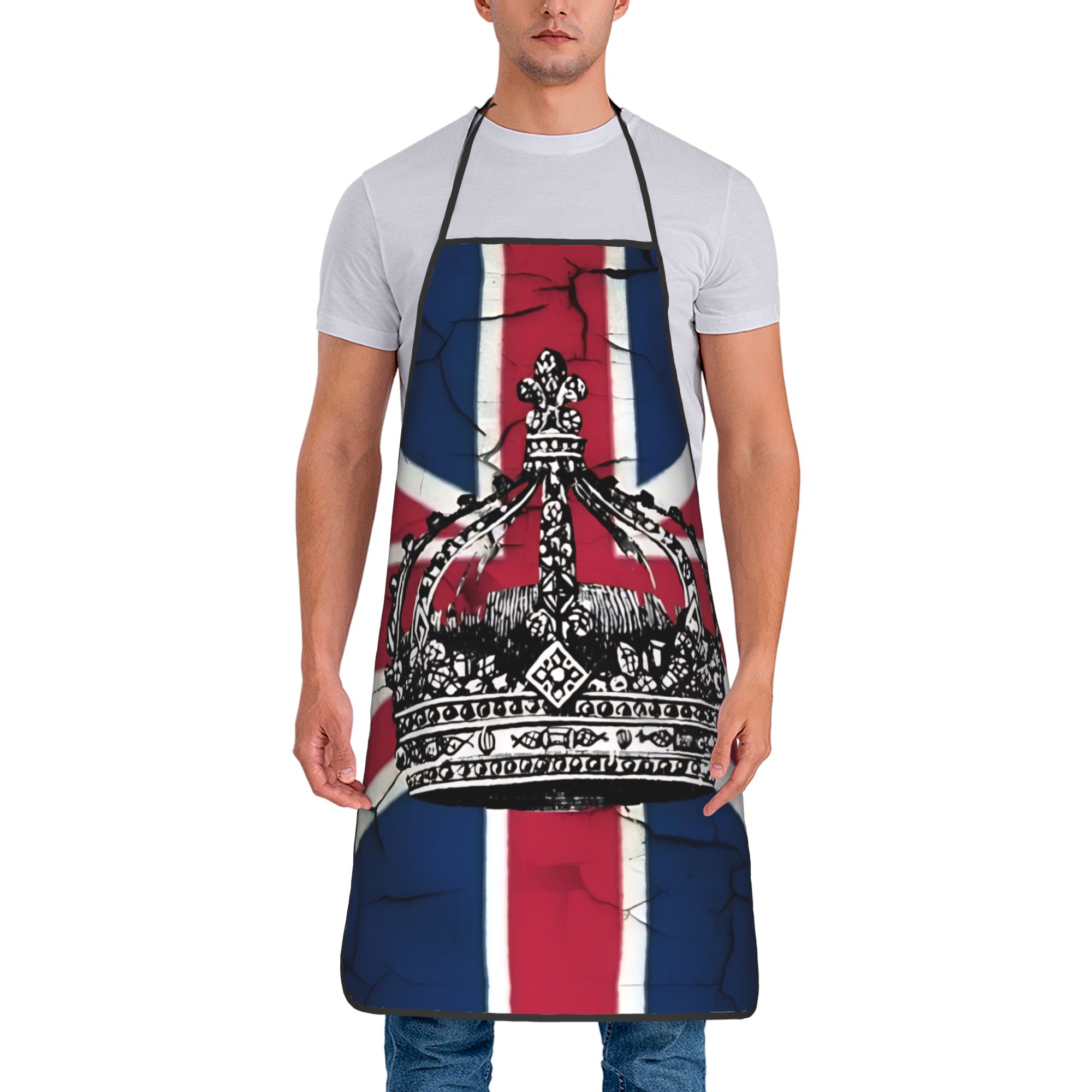 Delantal con bandera británica - Uk Home Cooking reseña y precio