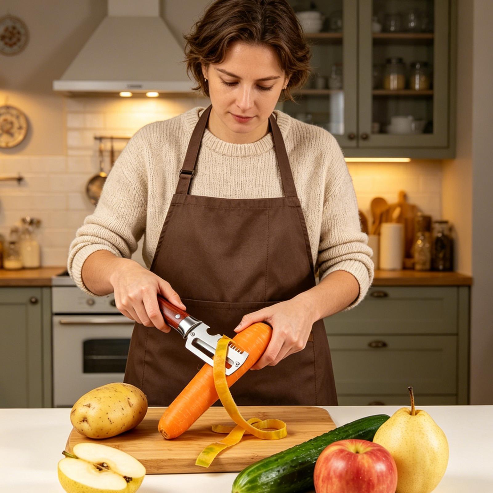 Pelador de verduras, herramien - Home Cooking Meal reseña y precio