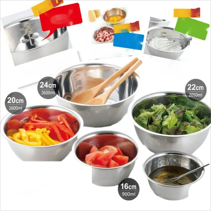 Cuencos de mezcla de acero ino - Home Cooking Services reseña y precio