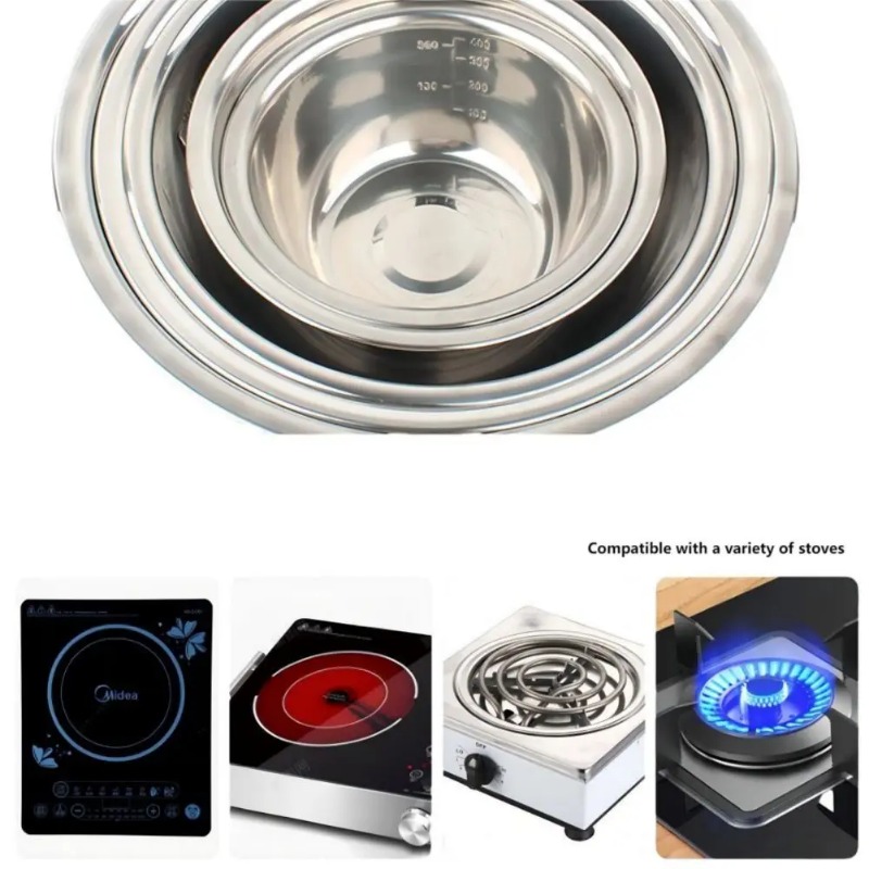 Cuencos de mezcla de acero ino - Home Cooking Services reseña y precio