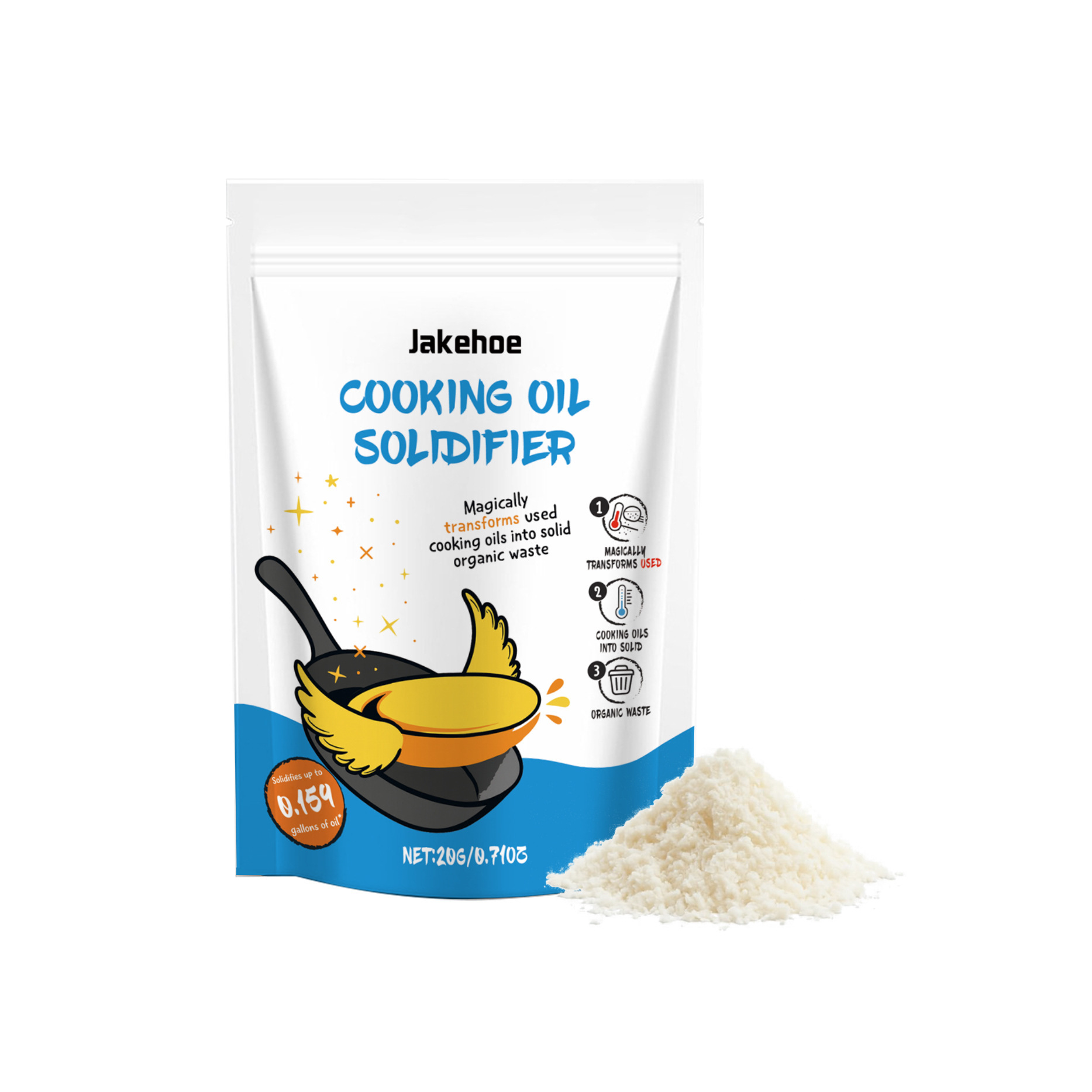 Solidificador de Aceite de Coc - Home Cooking Oil Disposal reseña y precio