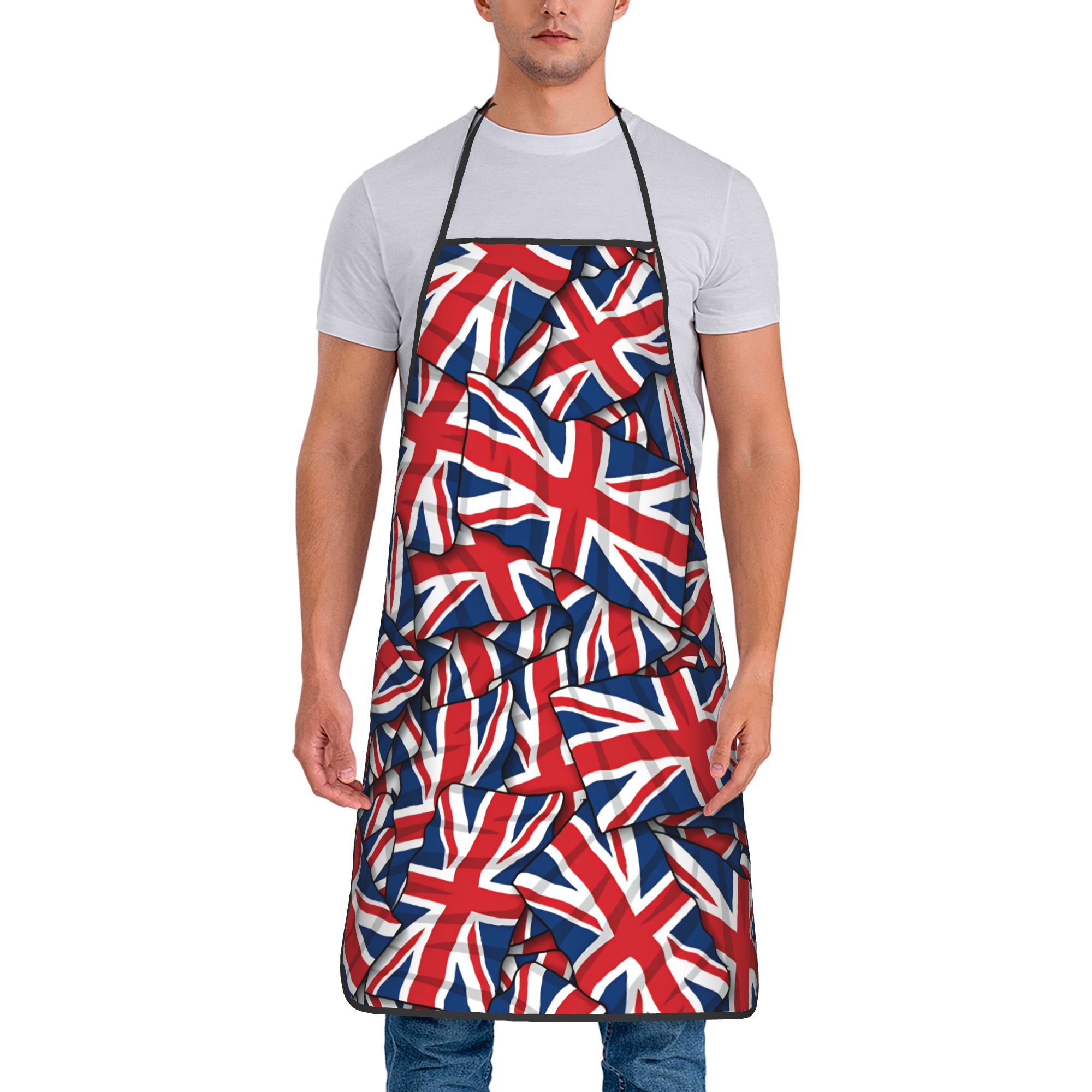 Delantal con bandera británica - Uk Home Cooking reseña y precio