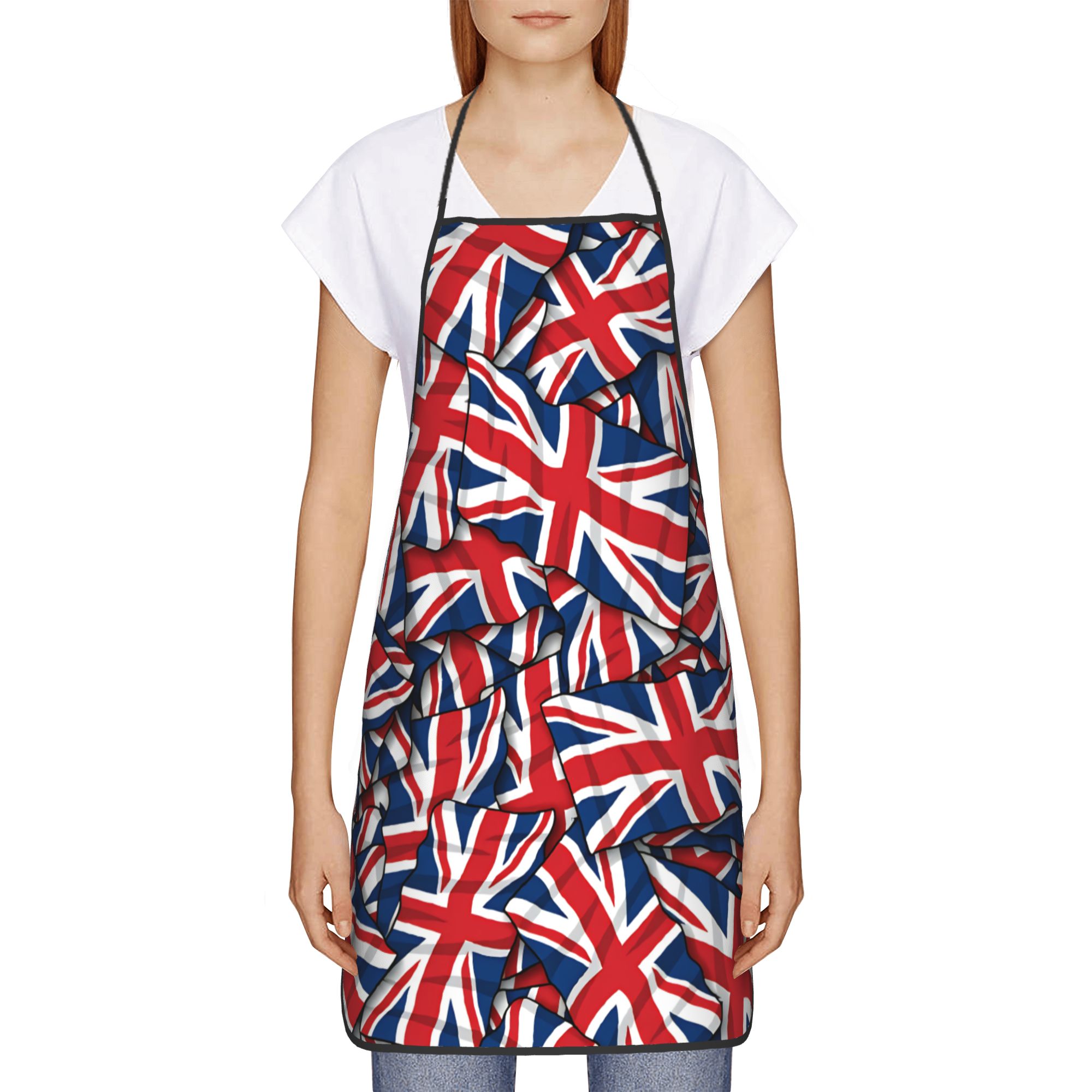 Delantal con bandera británica - Uk Home Cooking reseña y precio