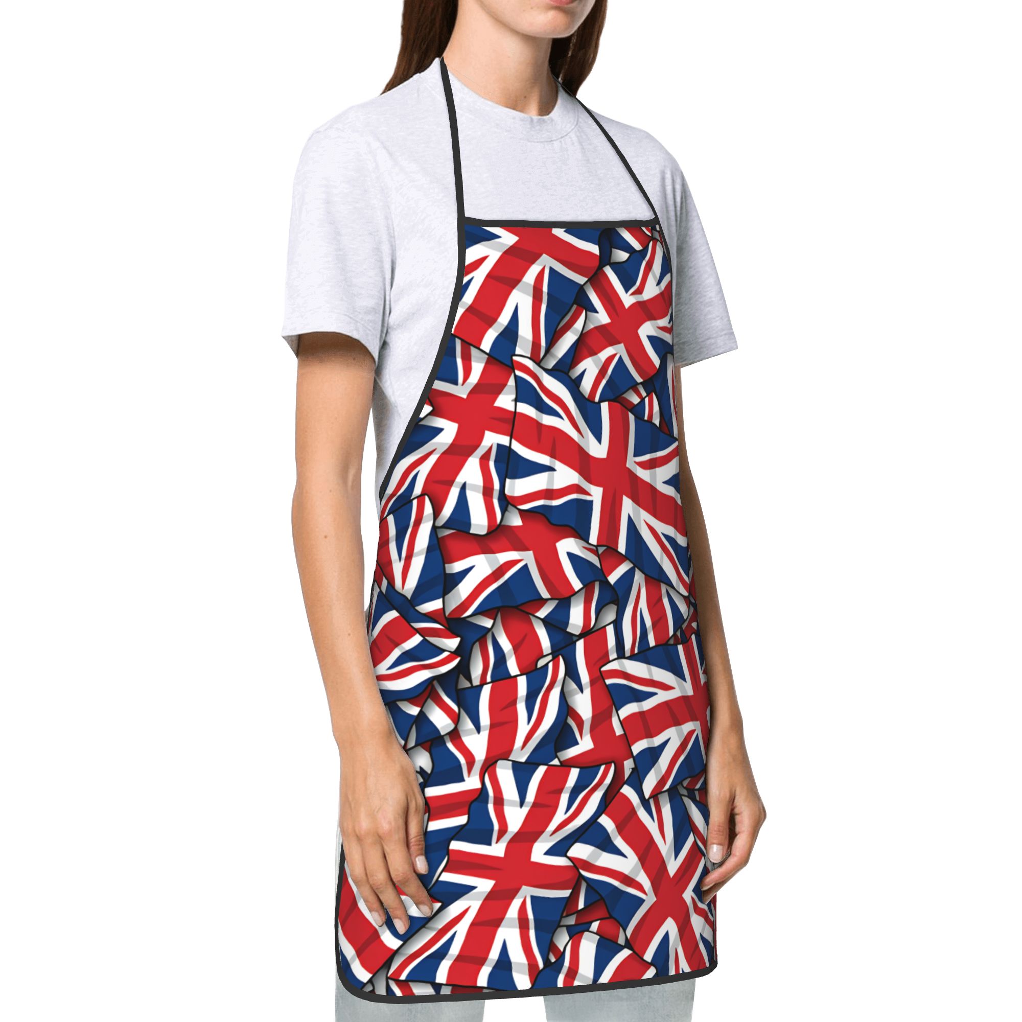 Delantal con bandera británica - Uk Home Cooking reseña y precio