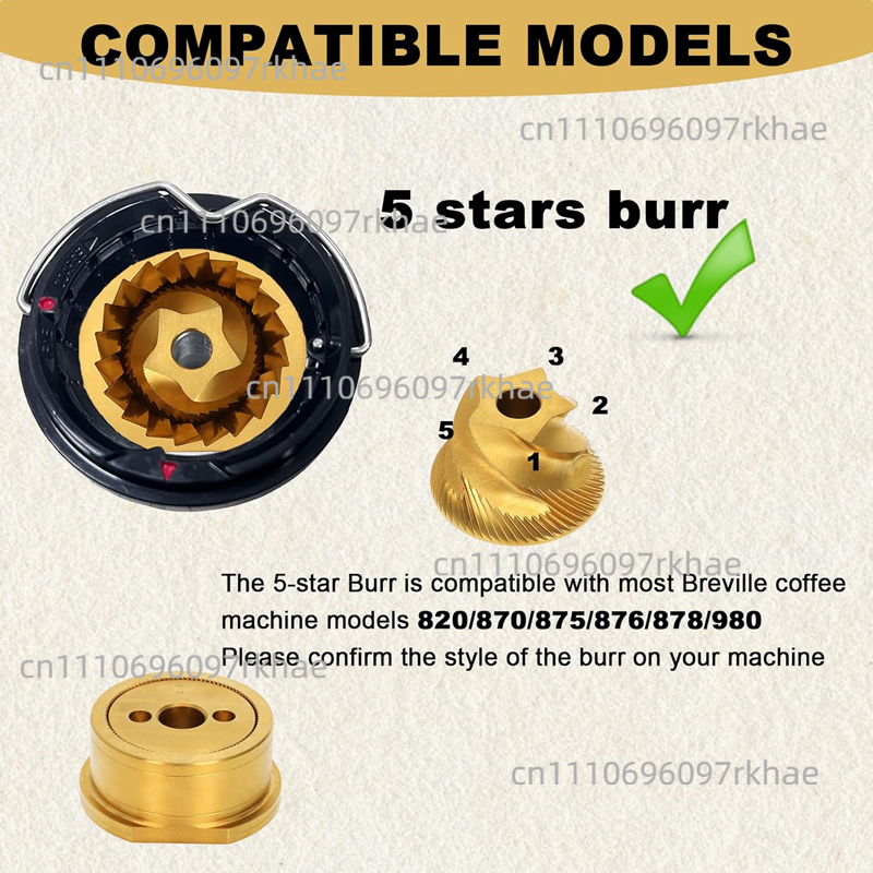 Repuesto de Muelas Cónicas par - Breville Espresso Bes870 reseña y precio