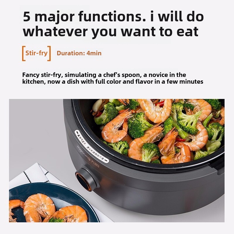 Olla de Cocina Automática Inte - Home Cooking Fried Rice reseña y precio