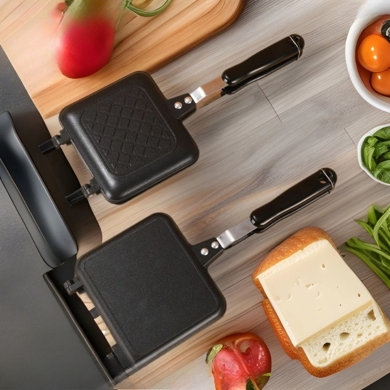 Nuevo Sandwichera antiadherent - Home Cooking Egg Sandwich reseña y precio
