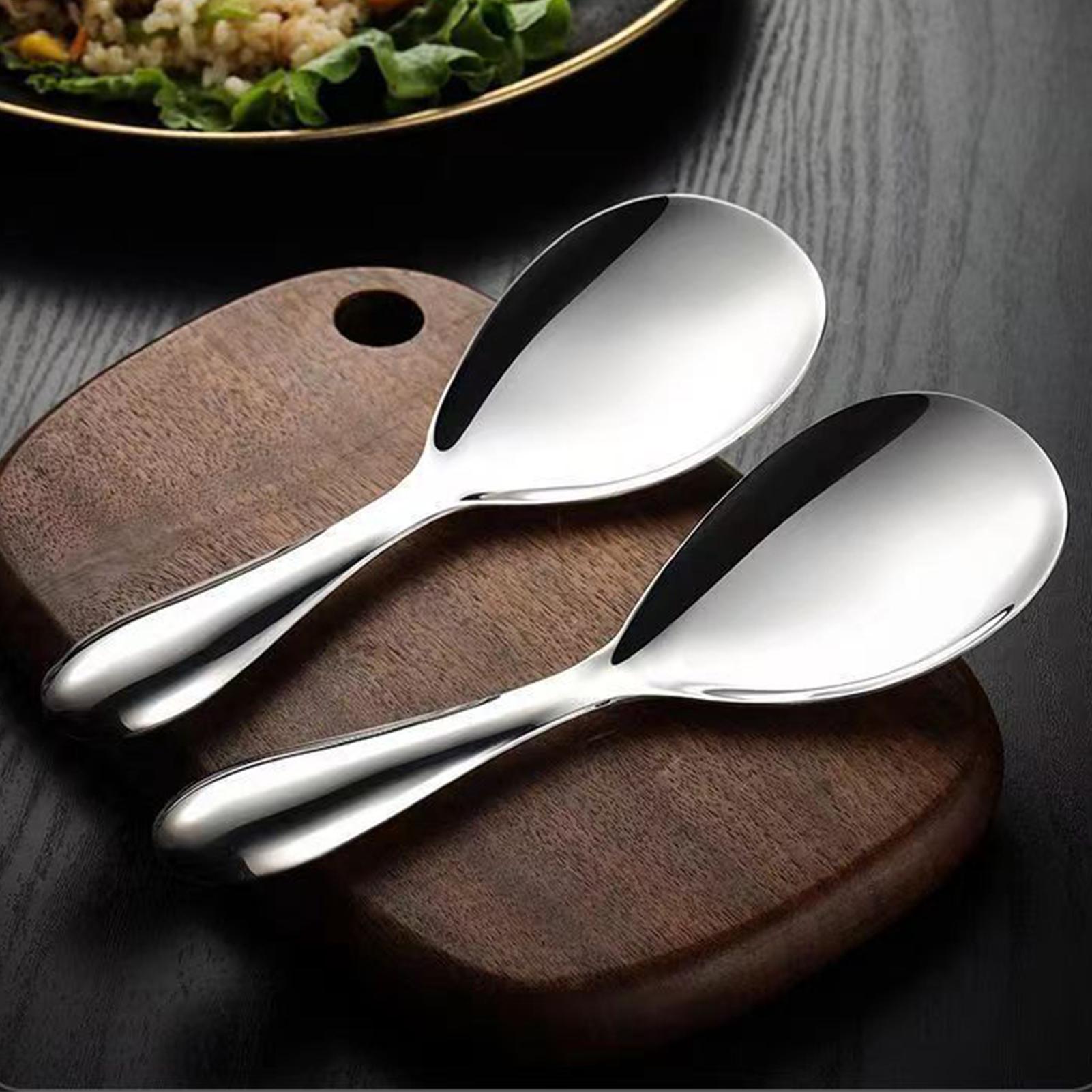 Cuchara de arroz de acero inox - Home Cooking Services reseña y precio