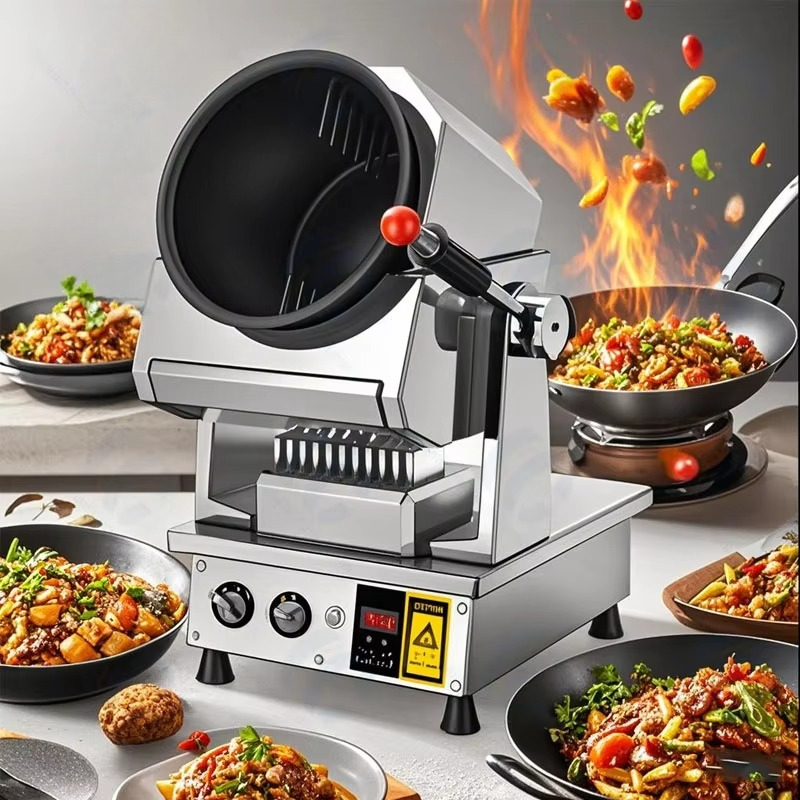 Robot Wok Automático para Comi - Home Cooking Fried Rice reseña y precio